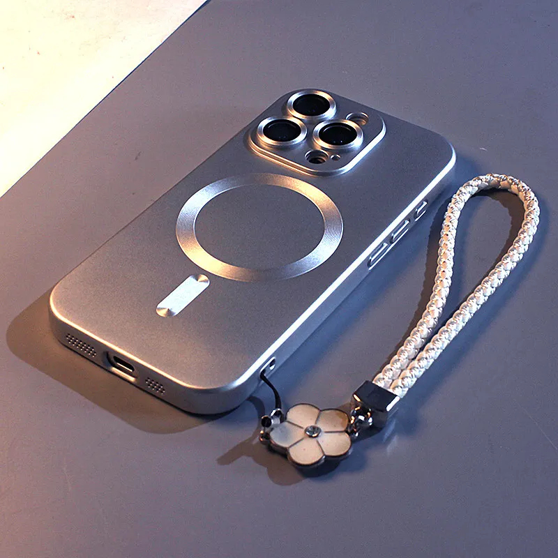 Luxury Plating Case - Étui magnétique de luxe en métal