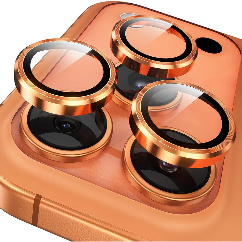 Phone Cases Orange - Couvercle de Protection d'objectif d'appareil photo