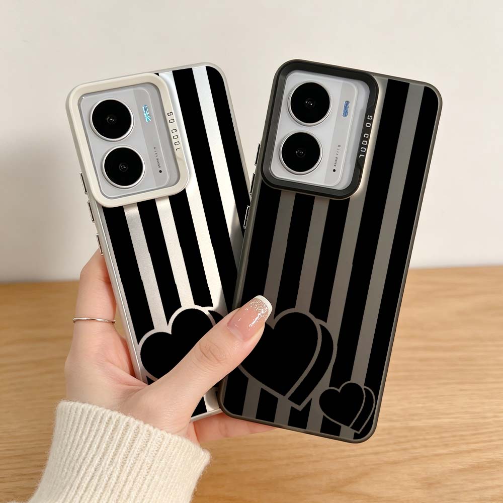 Phone Cases Realme - Coque de téléphone argentée colorée à