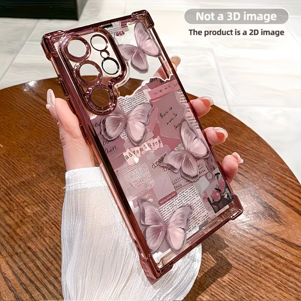 Phone Cases Aesthetic - Coque de téléphone esthétique papillon imprimé