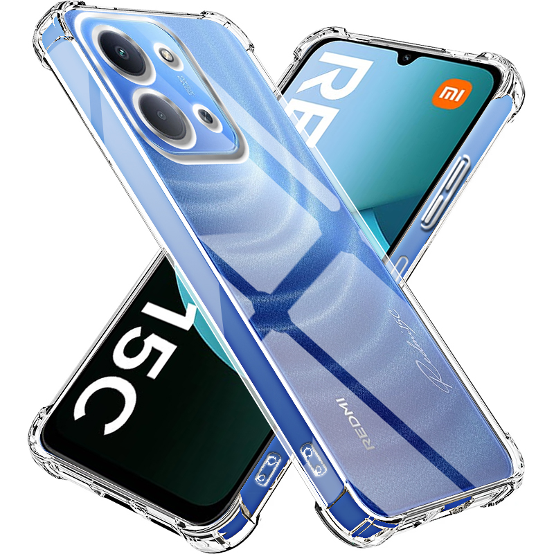 Phone Cases Europe - Coque transparente pour Redmi 15C 4G