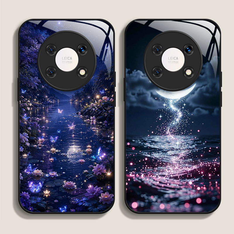 Phone Cases Aesthetic - Coque de téléphone en verre trempé