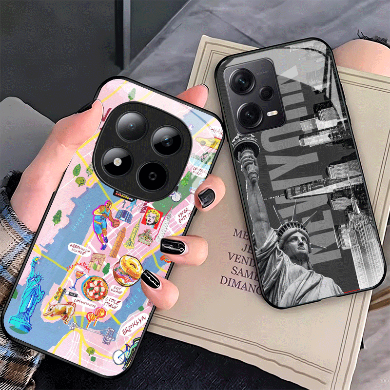 Phone Cases Nyc - Coque de téléphone en verre antichoc
