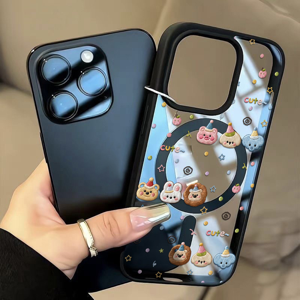 Phone Cases Aesthetic - Coque de téléphone transparente esthétique motif