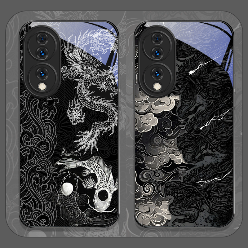 Phone Cases Aesthetic - Coque de téléphone en verre trempé
