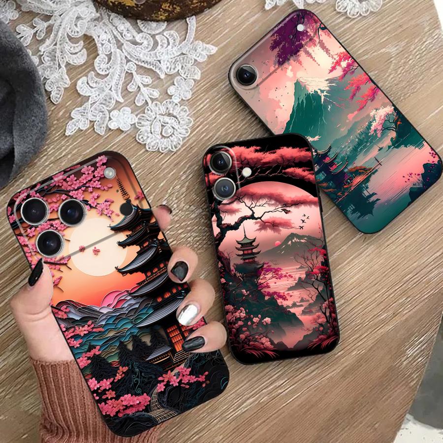 Phone Cases Aesthetic - Coque de téléphone esthétique Mont Fuji