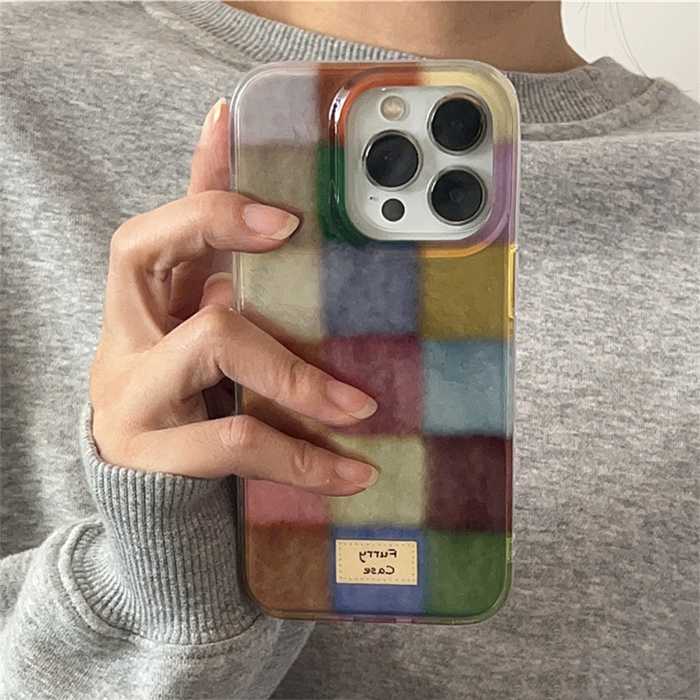 Phone Cases Nyc - Coque de téléphone à carreaux, bloc