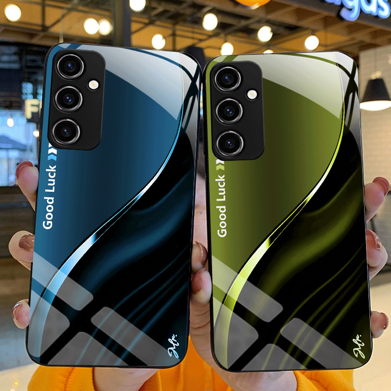 Phone Cases Realme - Étui en verre trempé rigide pour