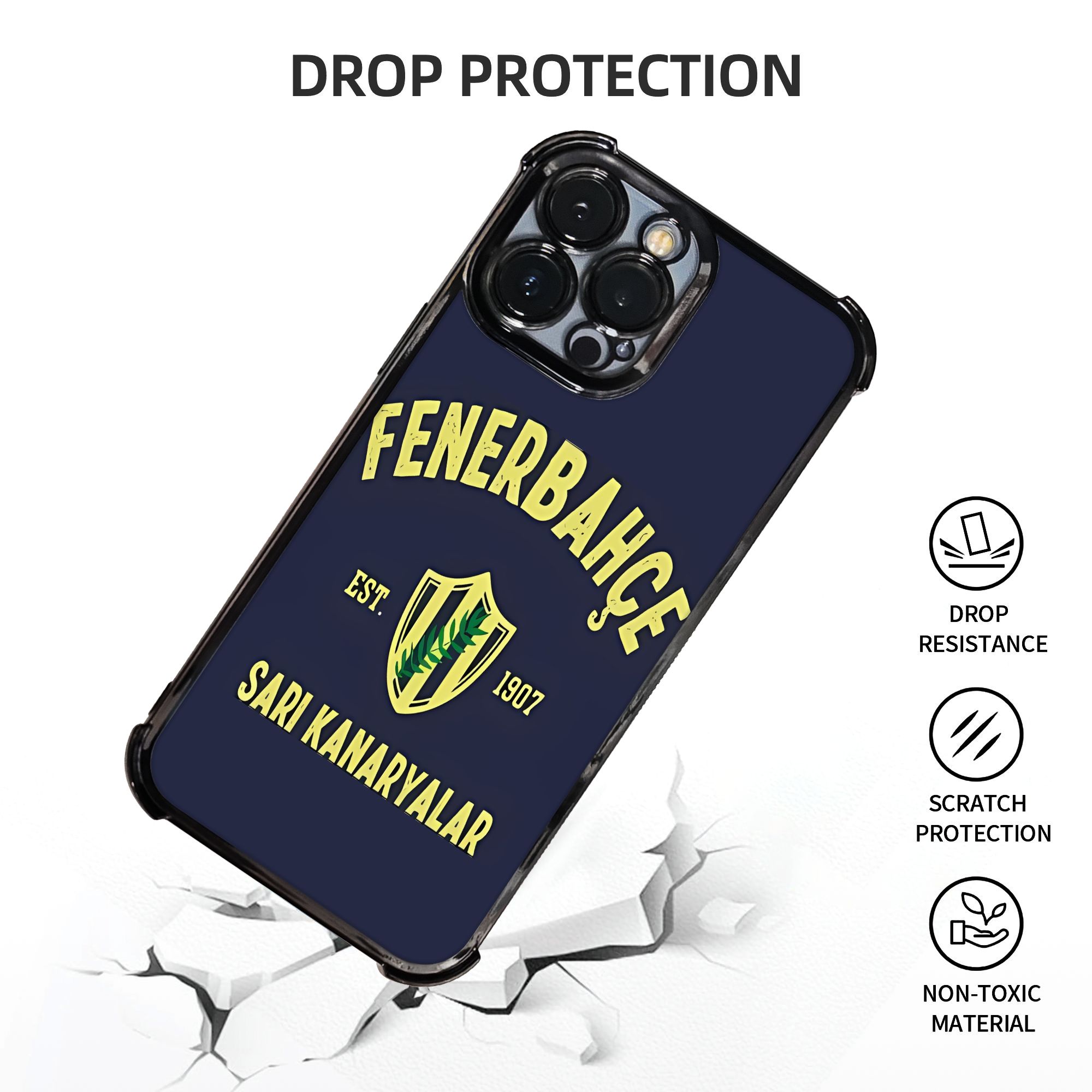 Coque de téléphone Fenerbahçe, - Phone Cases Europe avis et prix