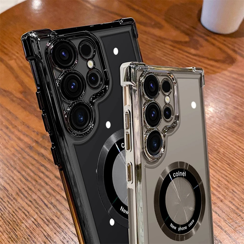 Coque transparente de luxe pou - Luxury Plating Case avis et prix