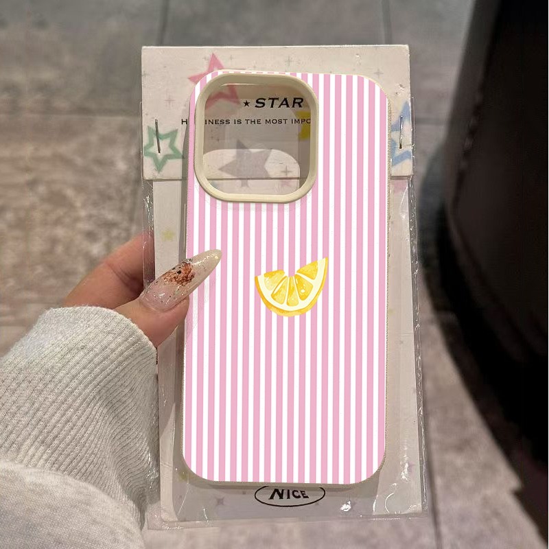 Coque de téléphone à rayures o - Phone Cases Orange avis et prix