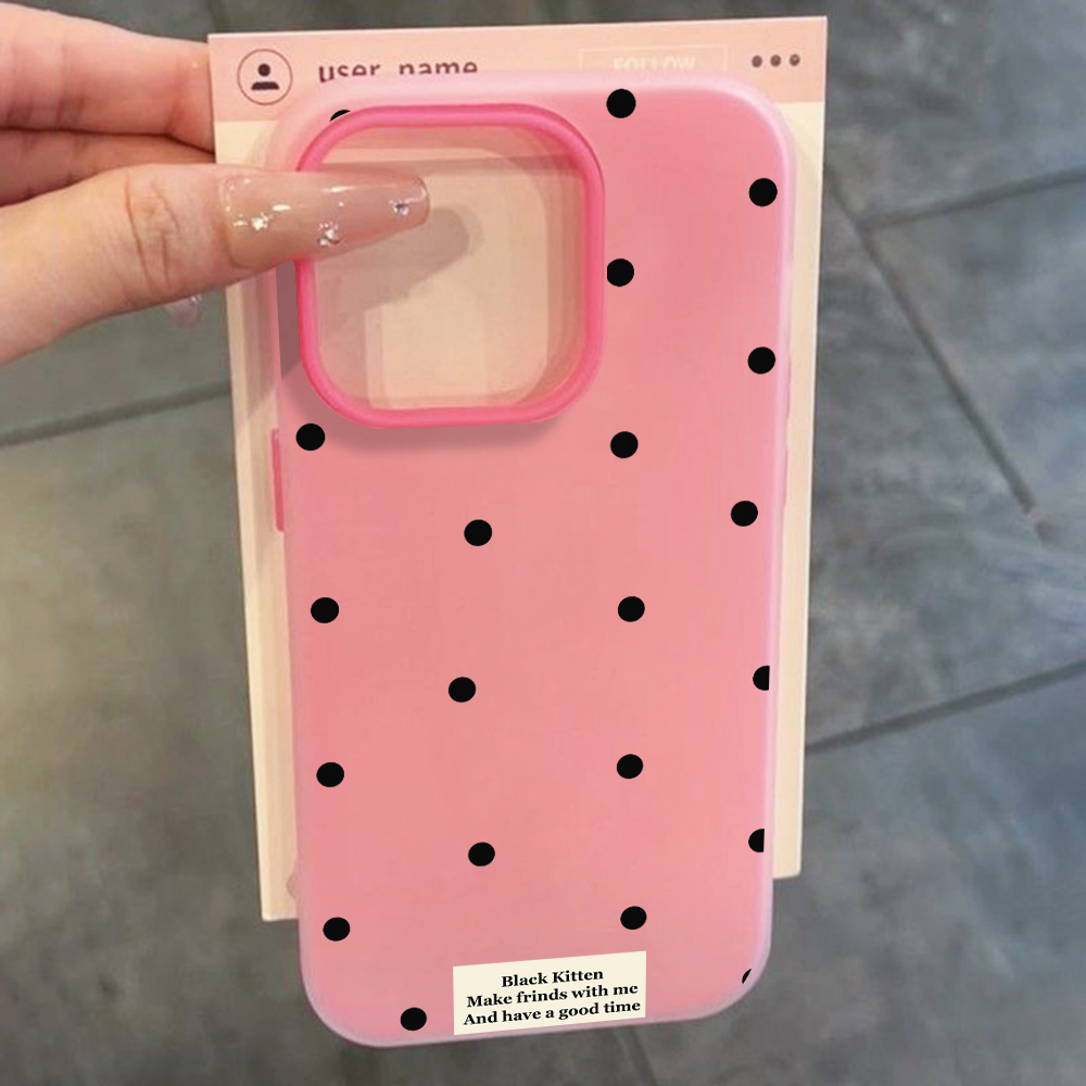 Coques minimalistes à pois pou - Phone Cases Xiaomi 15T avis et prix