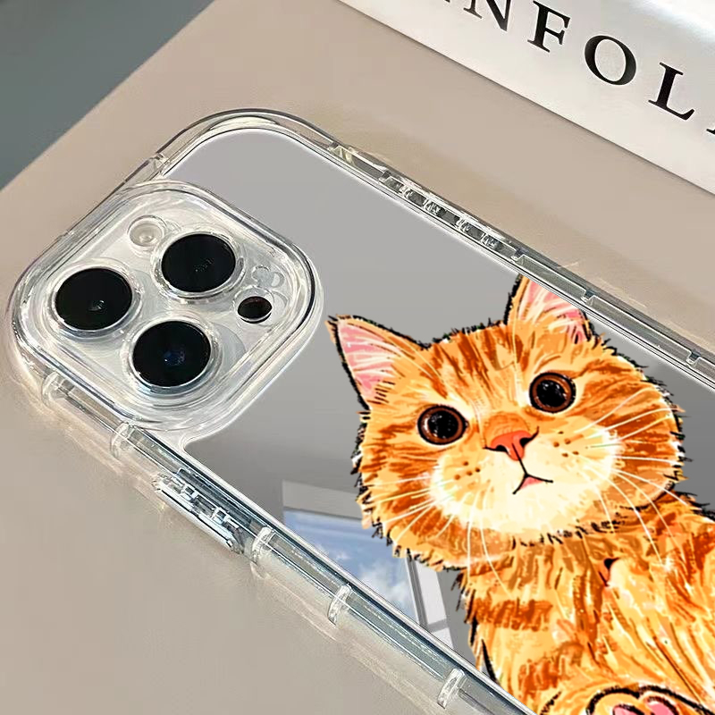 Coque de téléphone miroir anti - Phone Cases Orange avis et prix